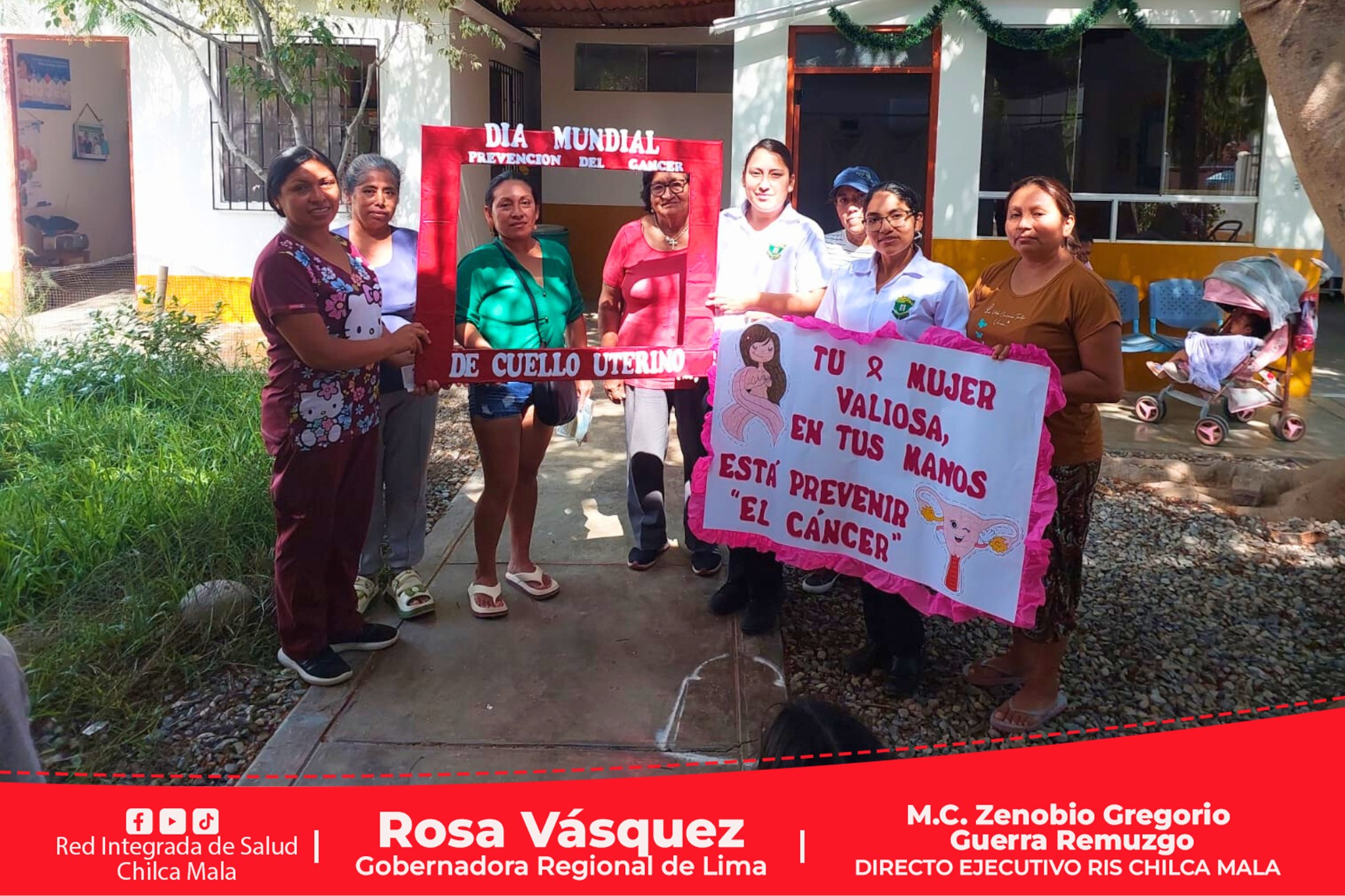 RIS Chilca Mala: Cada 26 de marzo se conmemora el Día Mundial de la Prevención del Cáncer de Cuello Uterino