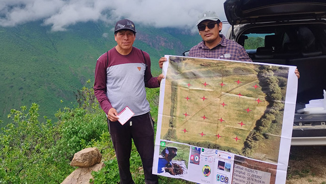 Autoridades inician capacitación de la campaña “Perú 2m: conoce la fertilidad de tu suelo” en el distrito de Cochapeti