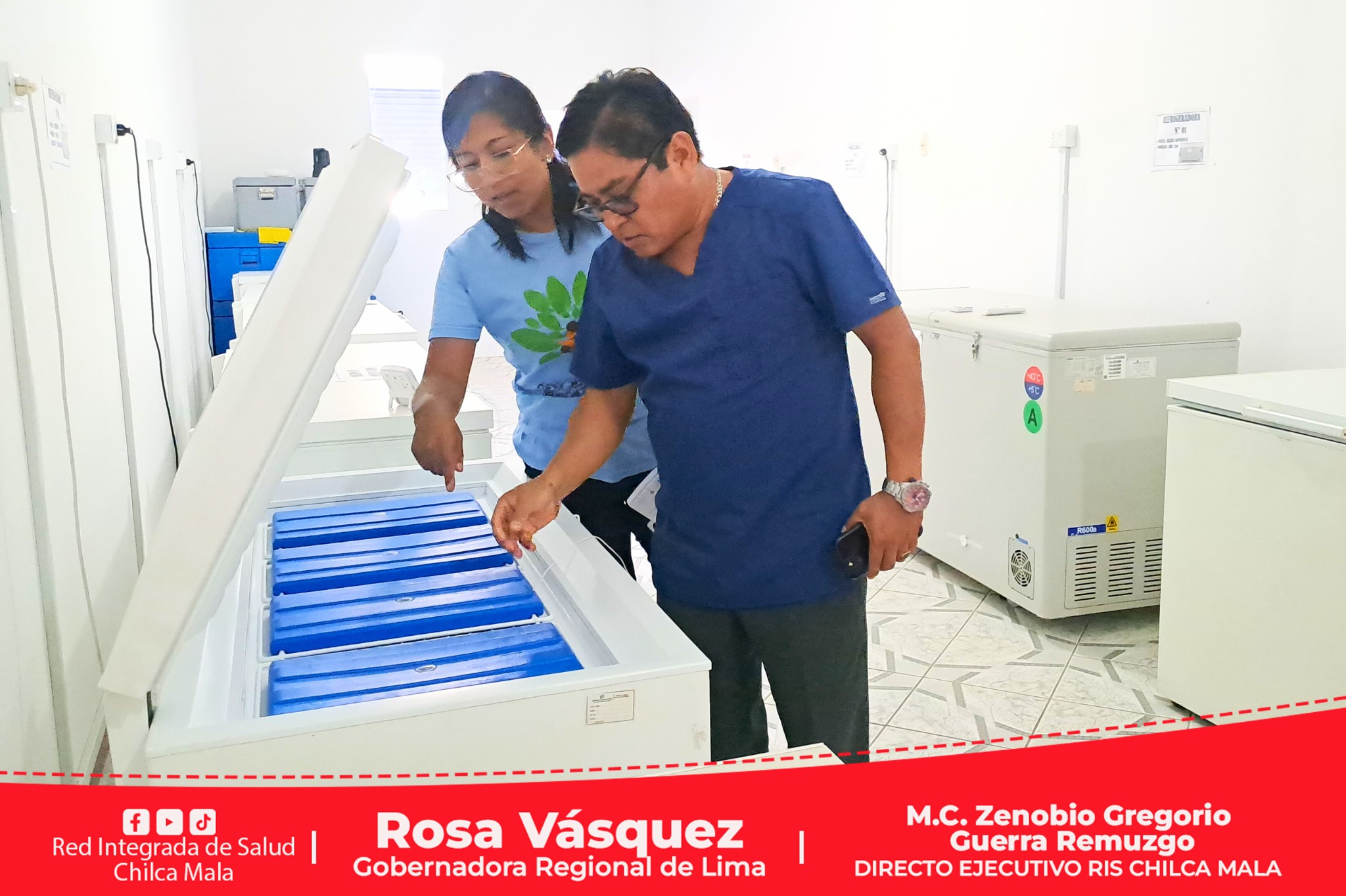 RIS Chilca Mala realiza supervisión inopinada a almacén de medicamentos