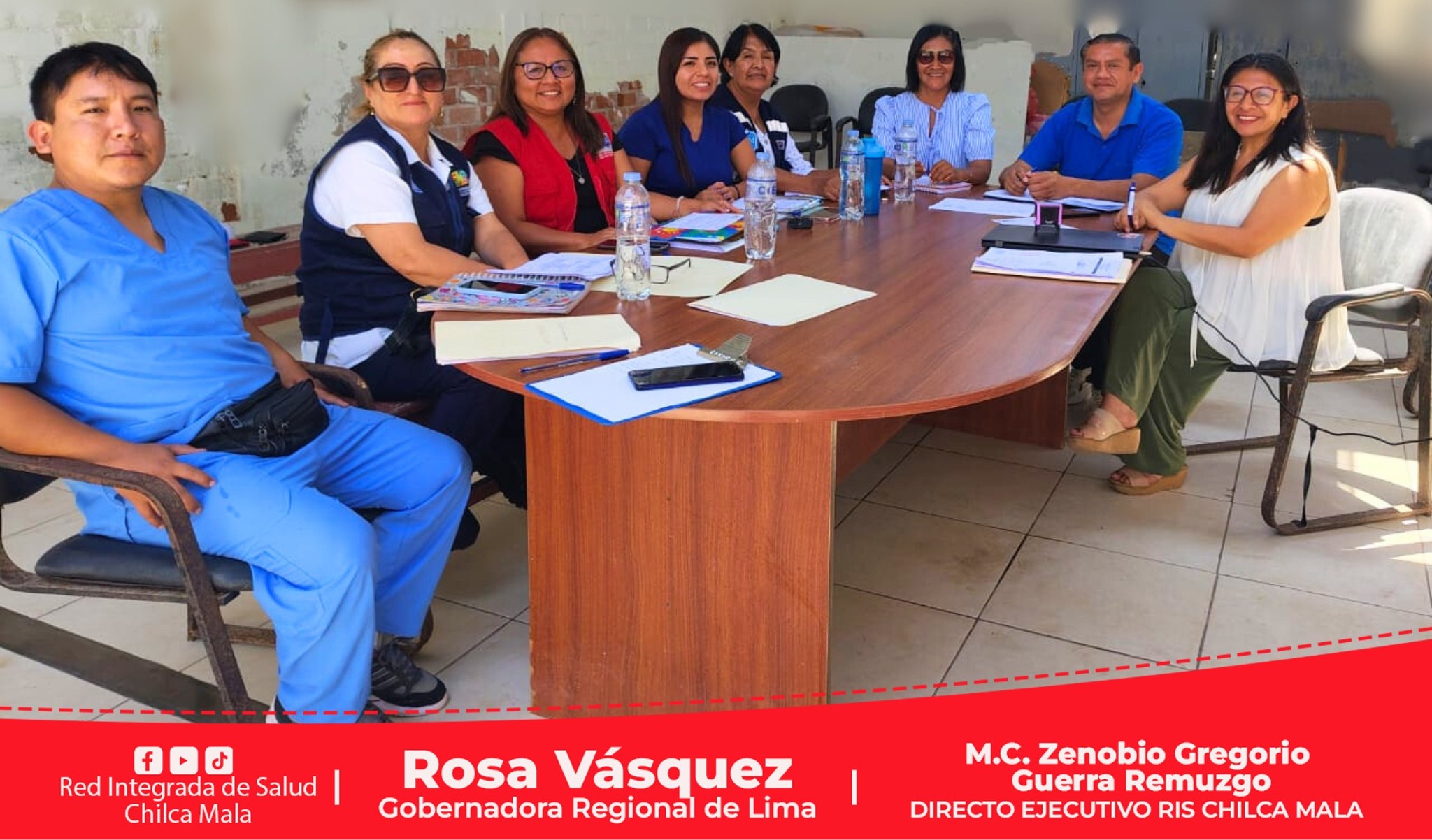RIS Chilca Mala realiza asistencia técnica a los equipos evaluadores internos