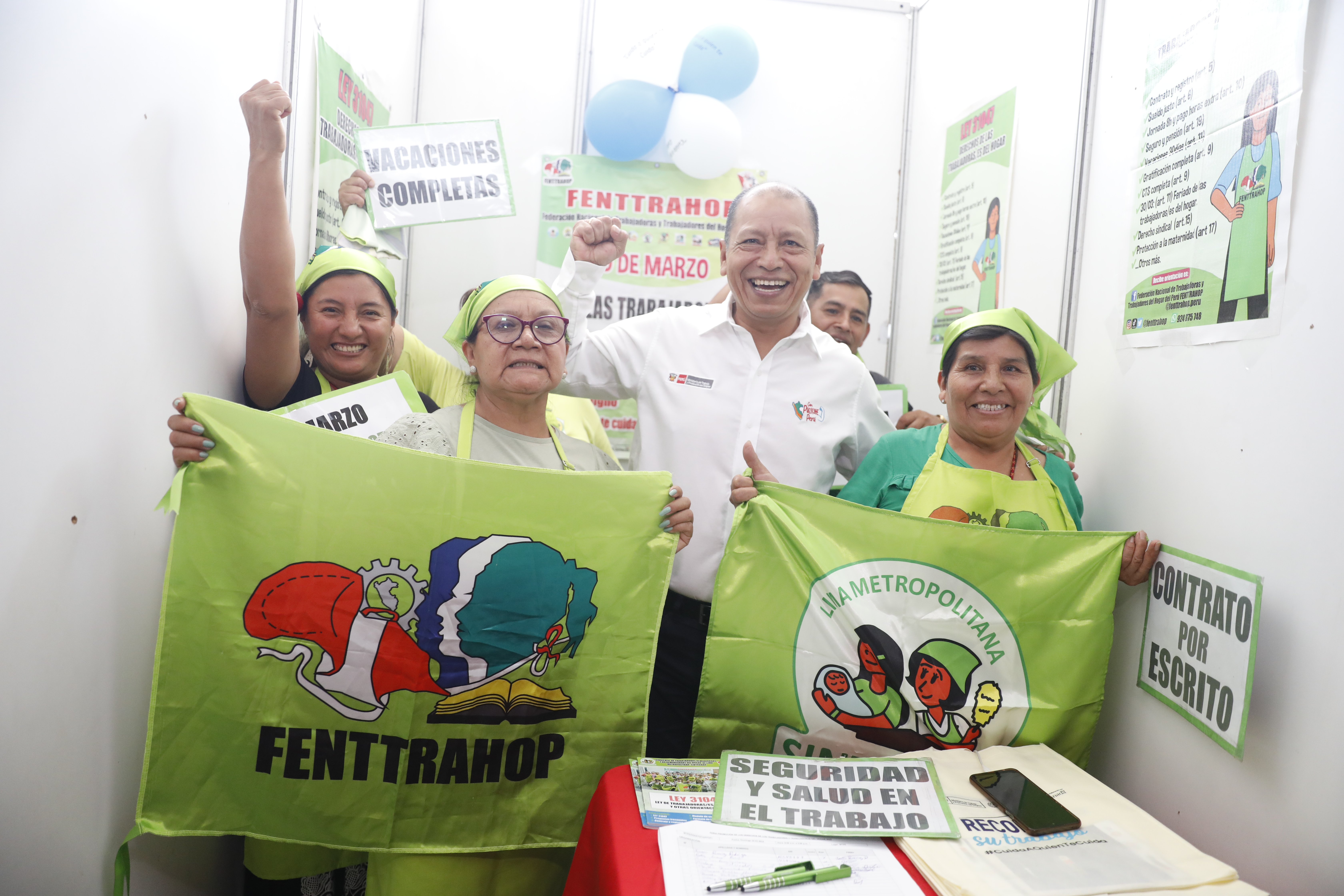 MTPE organiza feria que promoverá derechos laborales de trabajadoras del hogar