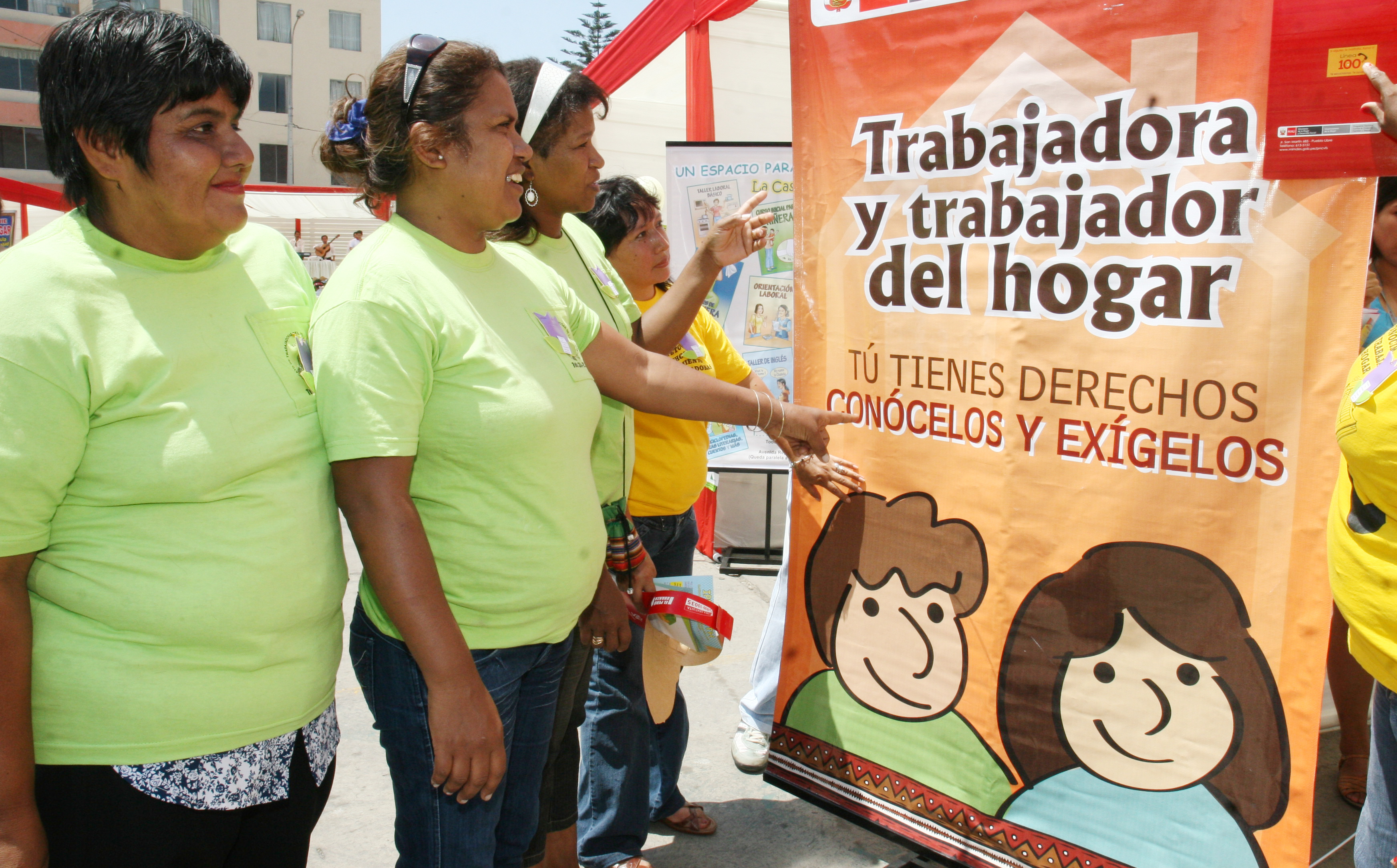 MTPE organiza feria que promoverá derechos laborales de trabajadoras del hogar