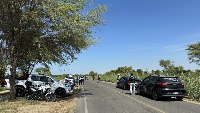 Operativo en carretera
