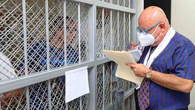 Atención a los reclamos de los internos del establecimiento penitenciario del Callao