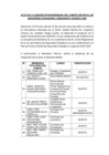 Vista preliminar de documento Acta de la sesión extraordinaria del Comité Distrital de Seguridad Ciudadana Lurigancho Chosica 2025