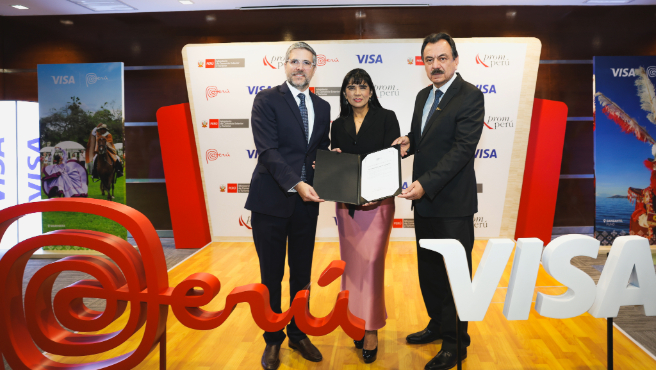 Visa recibió la licencia de uso de la Marca Perú