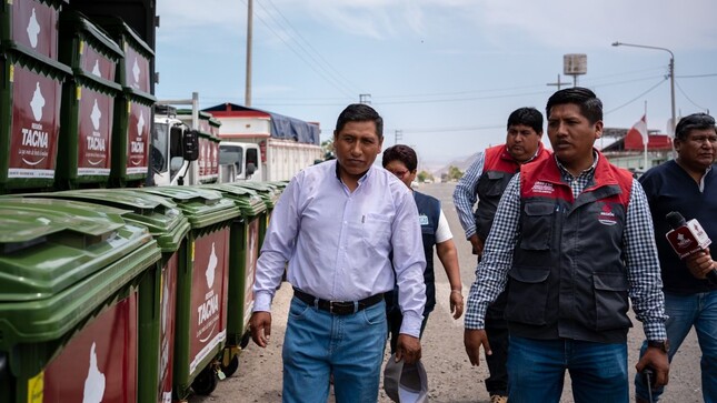imagen Contenedores de residuos solidos