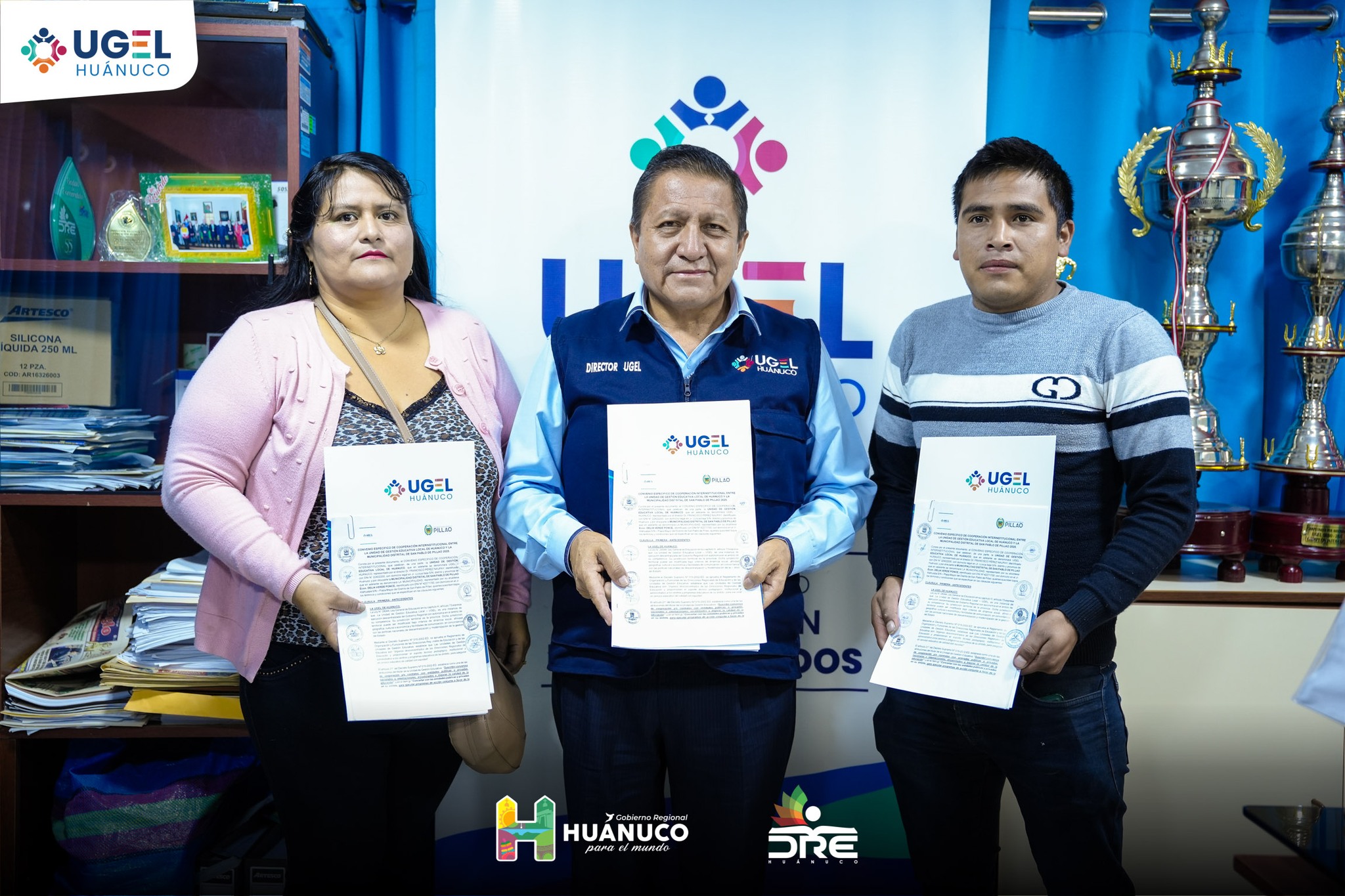 Mediante convenio se Implementan Plazas Docentes en San Pablo de Pillao.
