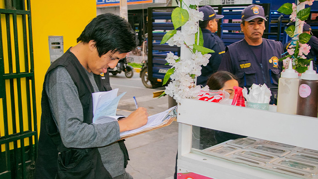 Continúan los operativos inopinados contra el comercio informal en Huarmey