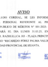 Vista preliminar de documento AVISO Concurso Público de Méritos N°001-2025-MPH/CS