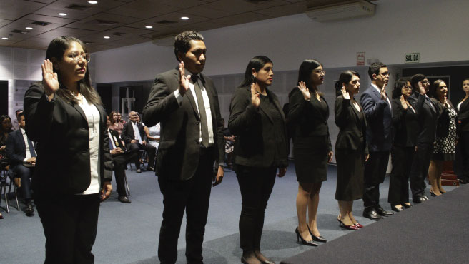 Diecinueve fiscales adjuntos provinciales juraron al cargo ante el Presidente de la Junta Nacional de Justicia