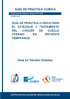 Vista preliminar de documento GPC N° 01-2025_Para el Estadiaje y Tratamiento del Cáncer de Cuello Uterino en Estadios Tempranos
