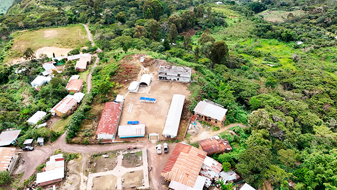 CENEPRED brinda asistencia técnica para elaborar la Evaluación de Riesgo en el centro educativo de San José de Lourdes-Cajamarca
