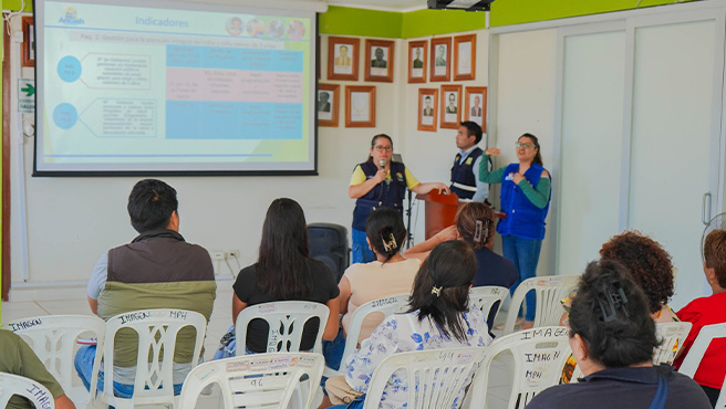 Municipalidad de Huarmey participa en reunión de asistencia técnica para impulsar el desarrollo infantil temprano