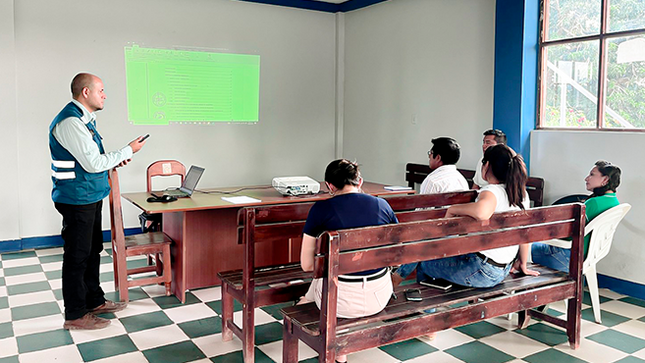 CENEPRED brinda asistencia técnica a la Municipalidad de San Pablo para la elaboración de la Evaluación de Riesgos