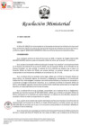 Vista preliminar de documento RM N° 00341-2025-DE (Pasar a la Situación Militar de Retiro, por la causal de  a su solicitud al CF EGO AGUIRRE ALVAREZ)
