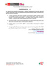 Vista preliminar de documento Comunicado N.° 13 - Áncash 2-28.3.2025