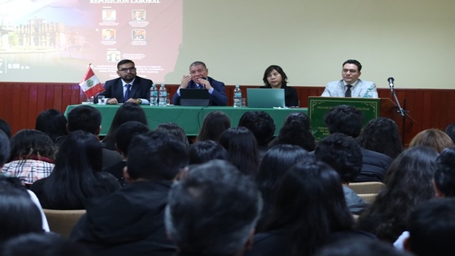 Agenda Constitucional del CEC abordó en Cajamarca el proceso de amparo y reposición laboral