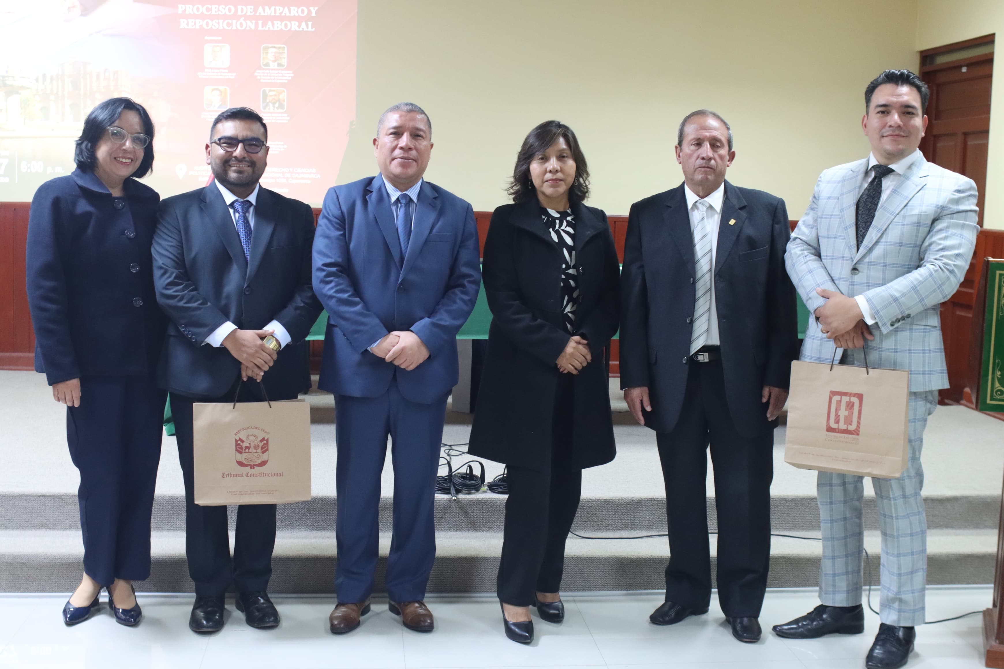 Agenda Constitucional del CEC abordó en Cajamarca el proceso de amparo y reposición laboral