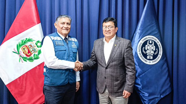CENEPRED y UNTRM fortalecen alianza estratégica para la Gestión del Riesgo de Desastres en Amazonas