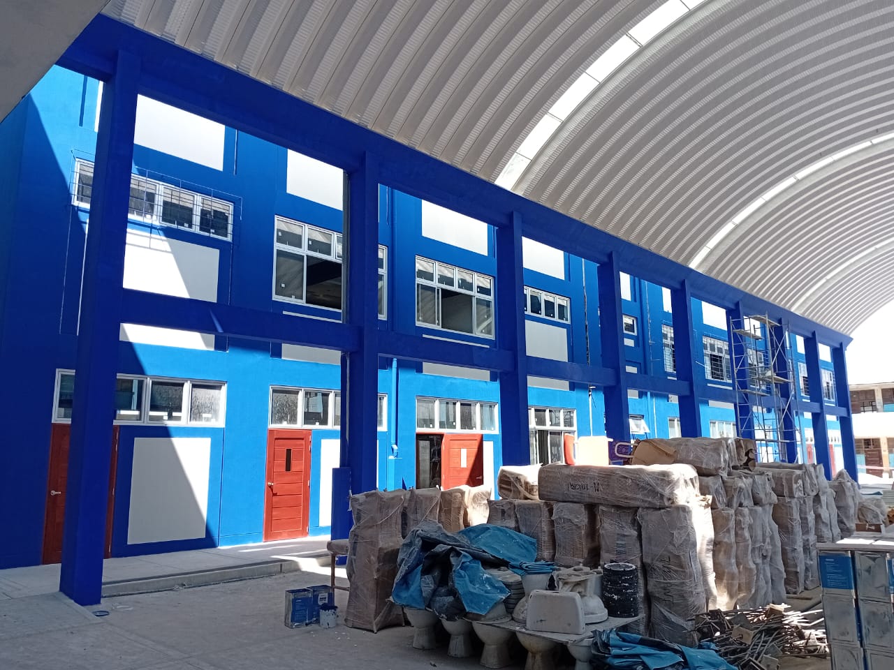 Mil 700 alumnos del colegio José Olaya estudiarán en modernas instalaciones: obra del GORE Piura tiene 90% de avance