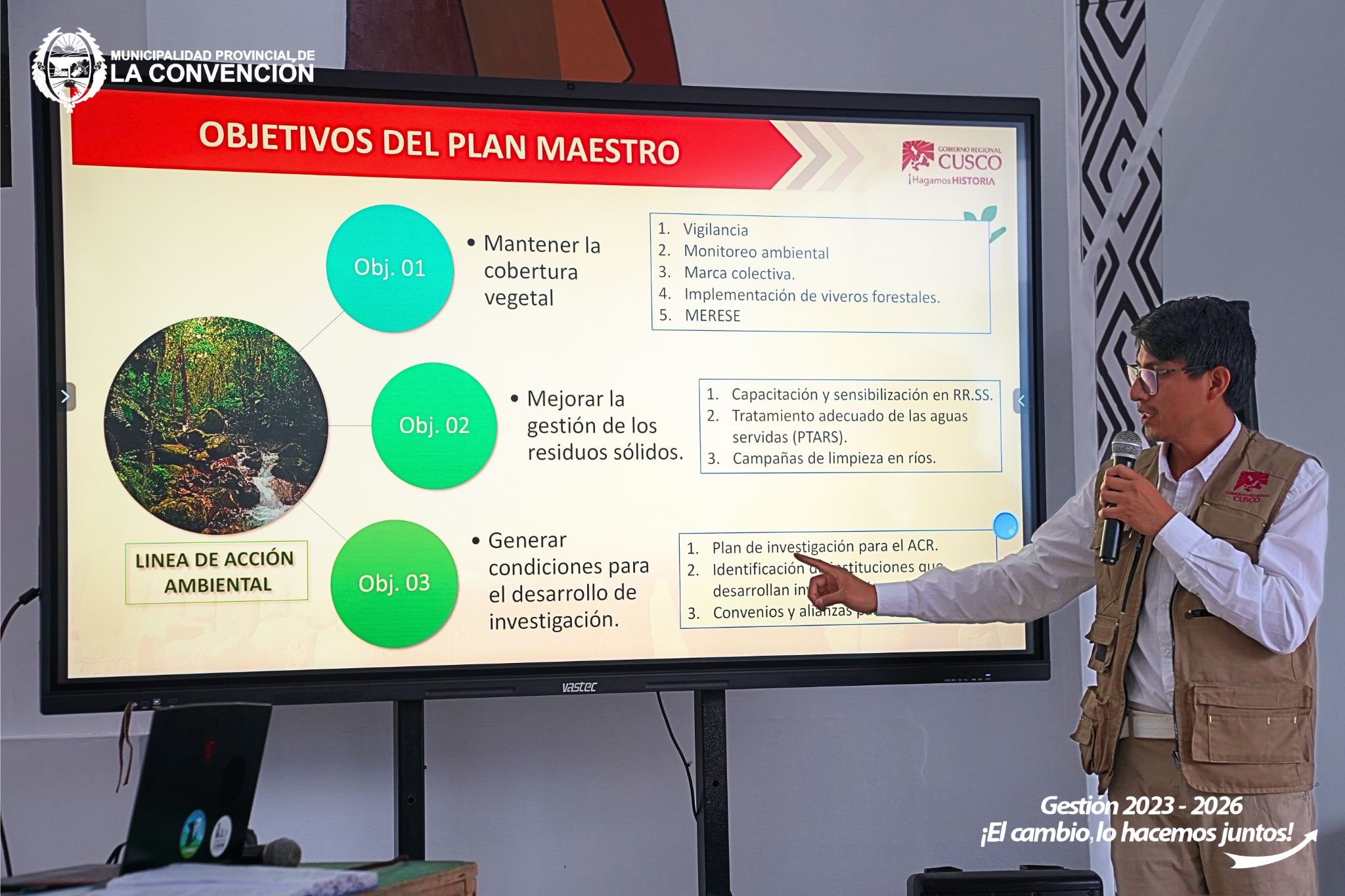 Plan de trabajo del comité de gestión del área de Conservación Regional Chuyapi Urusayhua