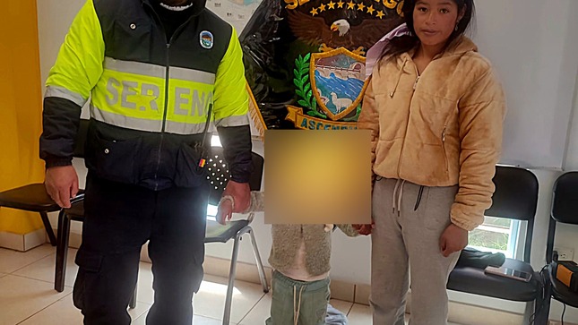 Nota de prensa sobre la búsqueda y hallazgo de una menor de 3 años desaparecida.