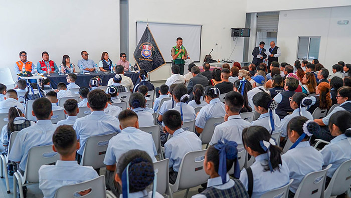 Entregamos la Escuela Bicentenario 3048 Santiago Antúnez de Mayolo a la comunidad educativa