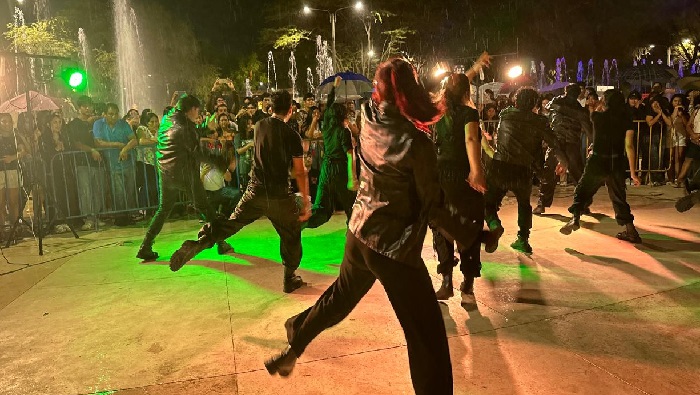 K-pop en el parque Néstor Martos