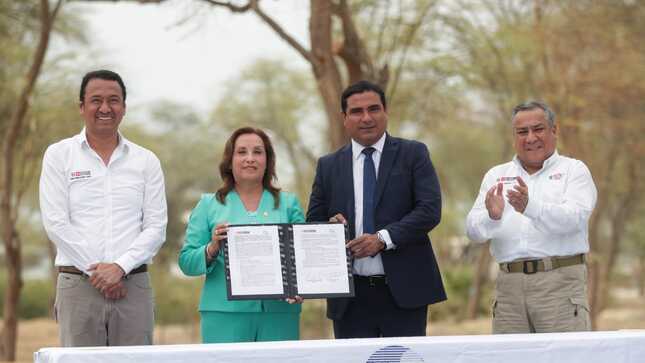 PEIHAP: GORE transfiere al MIDAGRI siete perfiles viables para mejorar el sistema de riego en el Alto Piura