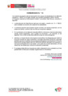 Vista preliminar de documento Comunicado N. ° 14 - Áncash 2 - 29.3.2025