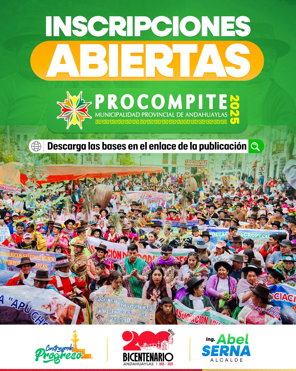 PROCOMPITE 2025 ABRE SUS INSCRIPCIONES