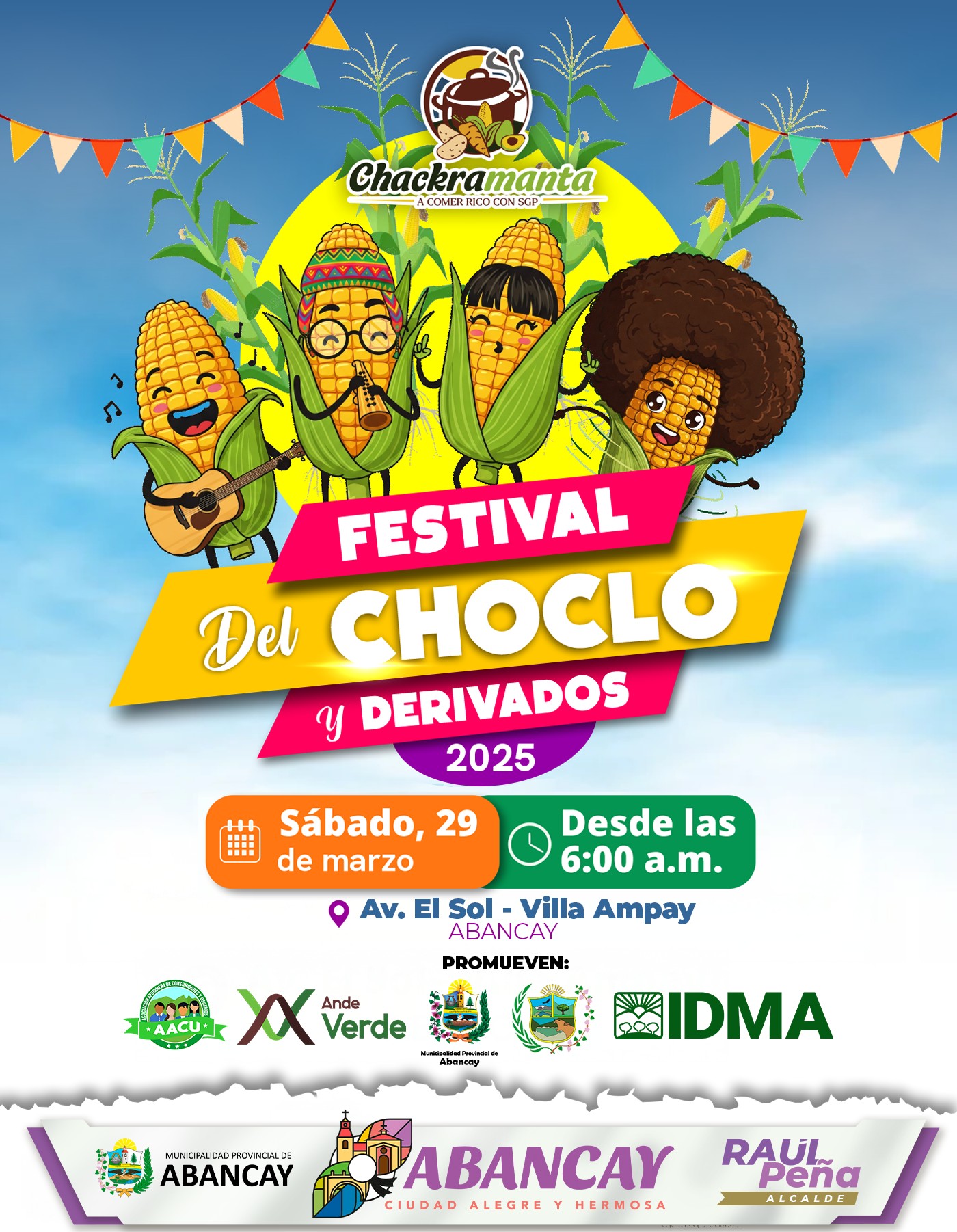 🌽 ¡Gran Festival del Choclo y Derivados! 🌿