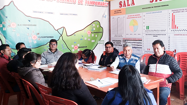 CENEPRED brinda asistencia técnica en Túpac Amaru y Pampamarca para fortalecer la gestión del riesgo de desastres