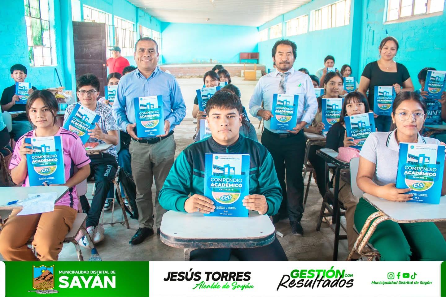 𝗠𝗨𝗡𝗜𝗖𝗜𝗣𝗔𝗟𝗜𝗗𝗔𝗗 𝗗𝗜𝗦𝗧𝗥𝗜𝗧𝗔𝗟 𝗗𝗘 𝗦𝗔𝗬𝗔́𝗡 𝗟𝗢𝗚𝗥𝗔 𝟮𝟳 𝗖𝗔𝗖𝗛𝗜𝗠𝗕𝗢𝗦 𝗘𝗡 𝗘𝗫𝗔𝗠𝗘𝗡 𝗖𝗣𝗨 𝟮𝟬𝟮𝟱 - 𝗜𝗜 𝗗𝗘 𝗟𝗔 𝗨𝗡𝗝𝗙𝗦𝗖 𝗗𝗘 𝗛𝗨𝗔𝗖𝗛𝗢