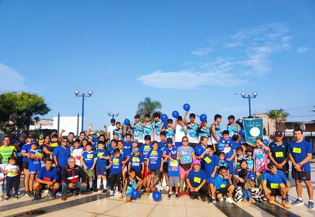 Se realizó Carrera 2K en la semana de concienciación sobre el Autismo