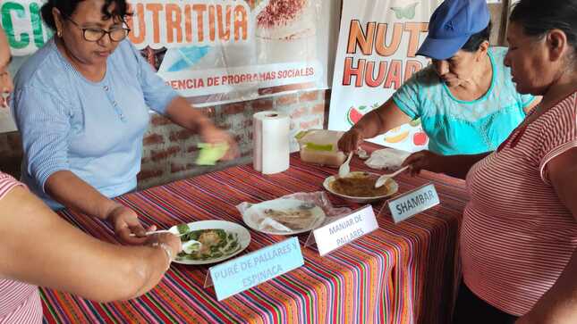 Seguimos trabajando para disminuir la Anemia en Huaral 