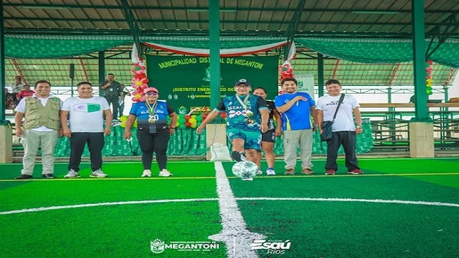 Primer campeonato deportivo de confraternidad COMUFE 2025 se desarrolla con éxito en la capital del distrito de Camisea