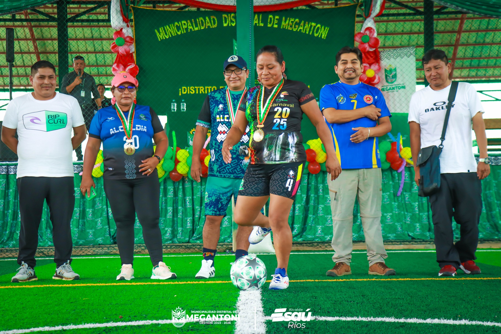 Primer campeonato deportivo de confraternidad COMUFE 2025 se desarrolla con รฉxito en la capital del distrito de Camisea