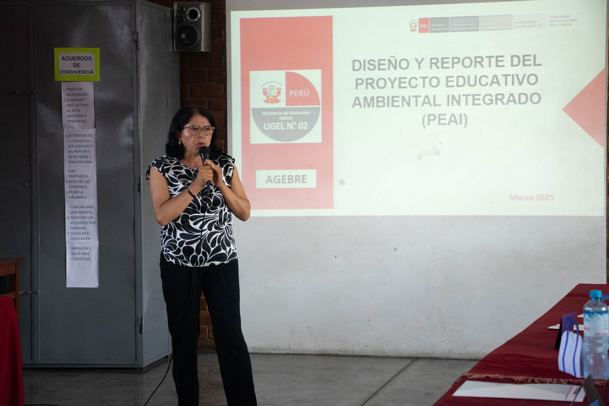 EXPOSICIÓN A CARGO DE ESPECIALISTAS DE LA UGEL 02