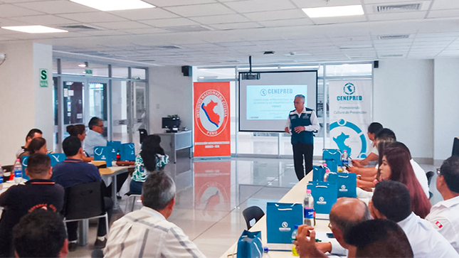 CENEPRED refuerza capacidades en prevención y reducción del riesgo de desastres de los funcionarios de GRD de Ica