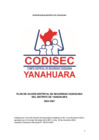 Vista preliminar de documento Plan de Acción de Seguridad Ciudadana (PASC) de Yanahuara 2024-2027
