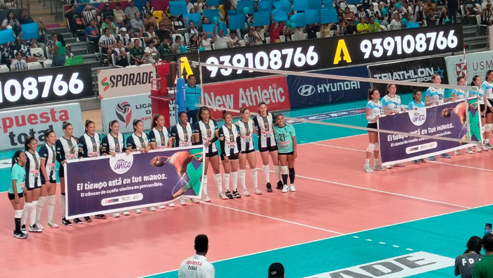 MINSA y DIRIS Lima Sur impulsan prevención del cáncer de cuello uterino en torneo nacional de vóley