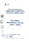 Vista preliminar de documento PLAN DE FORMACION PROFESIONAL Y FORMACION LABORAL DEL PERSONAL DE LA SALUD DE LA DIRESA TACNA