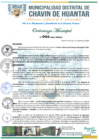 Vista preliminar de documento ORDENANZA MUNICIPAL N°004-2025-MDCHH