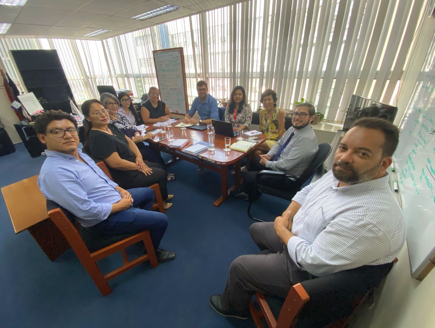 El Ministerio Público articula acciones para fortalecer proyecto contra la Violencia hacia la Mujer.