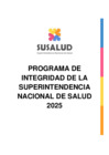 Vista preliminar de documento PROGRAMA DE INTEGRIDAD SUSALUD 2025