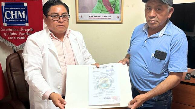 Se firma Convenio Marco de Cooperación Interinstitucional entre la RIS Chilca Mala y la Municipalidad Distrital de San Joaquín