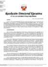 Vista preliminar de documento RDE N° 032-2025-MINEDU-VMGI-PRONABEC