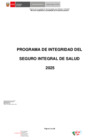 Vista preliminar de documento PROGRAMA DE INTEGRIDAD 2025